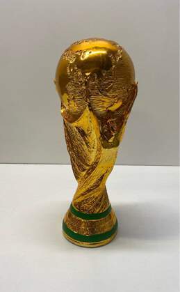 World Cup Brazil 2014 Metal Replica Trophy Gold Metallic