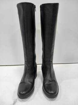 Clarks Black Tall Boots Women's Size 6.5