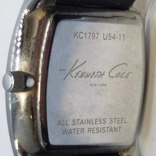 Kenneth Cole KC1797 U54-11 38mm Ultra Slim Analog Date Watch 60.0g image number 8
