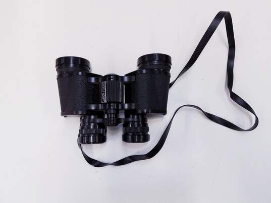 Vintage Binolux 7x35 Wide Angle Binoculars 578ft@1000yd with Lens Caps image number 6