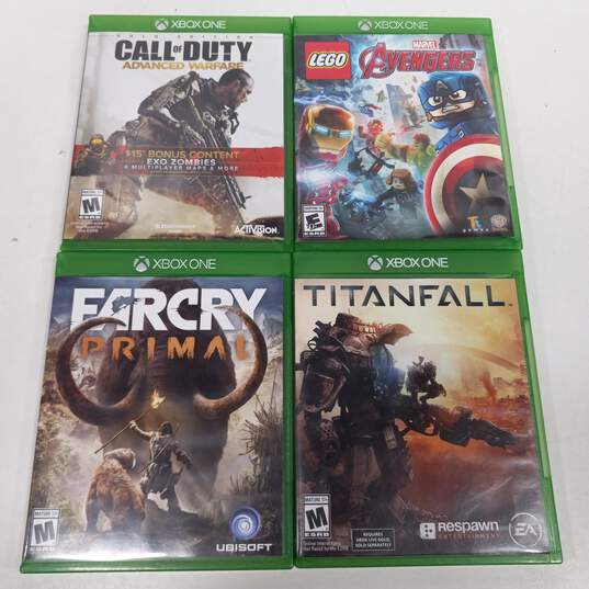 Bundle of 4 Assorted Xbox One Video Games image number 1