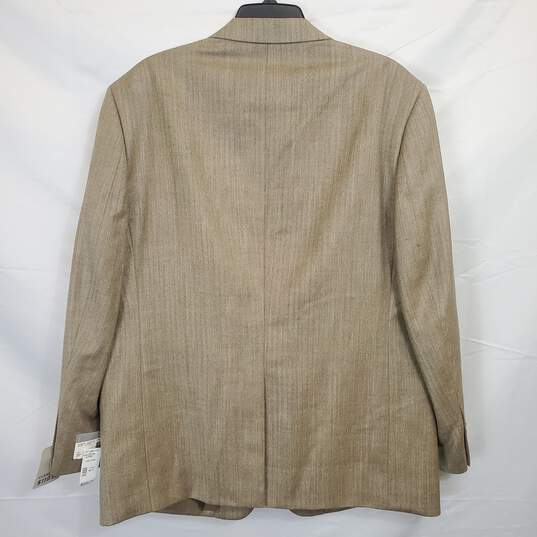 Gianfranco Ruffini Wool Suit Jacket Sz 44S Nwt image number 2