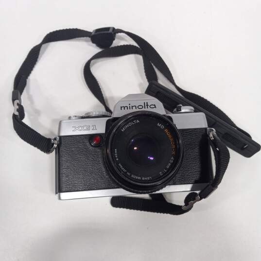 Minolta XG1 Camera and Flash in Case image number 7