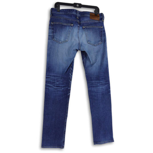 Mens Blue The Nomad Denim Medium Wash 5 Pocket Design Straight Jeans Sz 31 image number 2