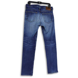 Mens Blue The Nomad Denim Medium Wash 5 Pocket Design Straight Jeans Sz 31 alternative image