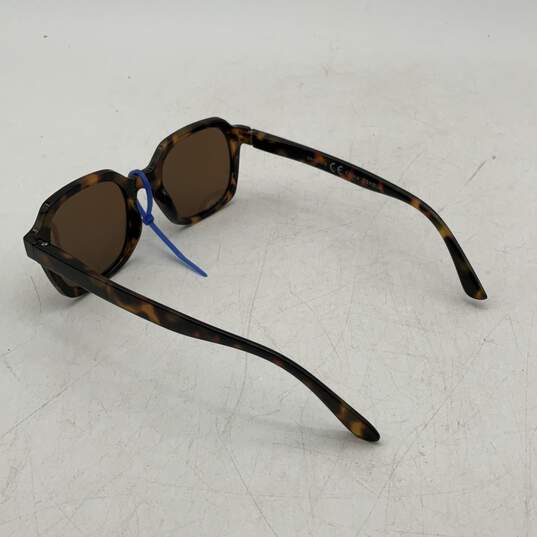 Ray-Ban Womens Peepers Brown Black Polarized Square Sunglasses w/ Case image number 4