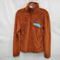 Patagonia WM's Brown & Teal Fleece Polartec Thermal Pro Snap Button Pullover Size S image number 1
