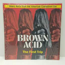 Various ‎– Brown Acid: The First Trip (Heavy Rock From The American Comedown Era) On Lime Green Vinyl