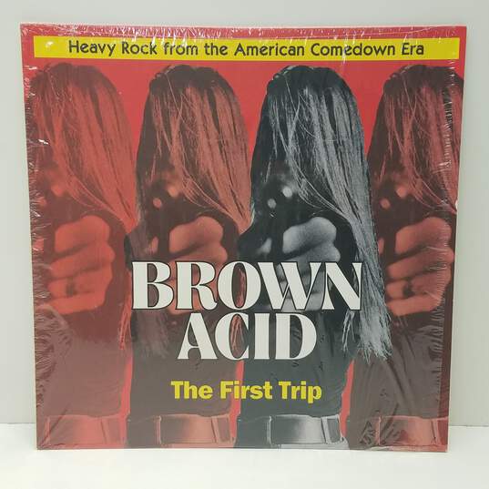 Various ‎– Brown Acid: The First Trip (Heavy Rock From The American Comedown Era) On Lime Green Vinyl image number 1