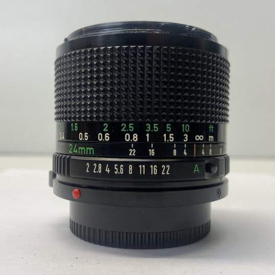 Canon FD 24mm 1:2 Camera Lens image number 3