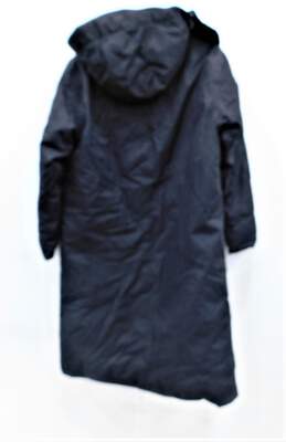 Land's End Women's Black Nylon Hooded Coat Size M 10-12 alternative image