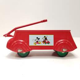 Hallmark Kiddie Car Classics 1937 Mickey Mouse Streamline Express Coaster Wagon with COA alternative image