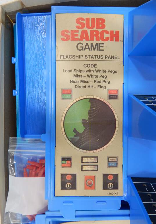 Vintage Milton Bradley Sub Search 3-Level Strategy Game image number 4