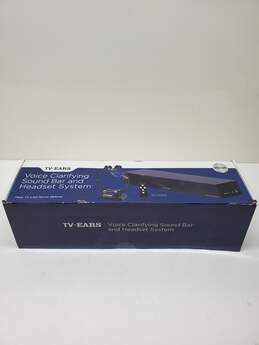 TV Ears Voice Clarifying Sound Bar and Headset System