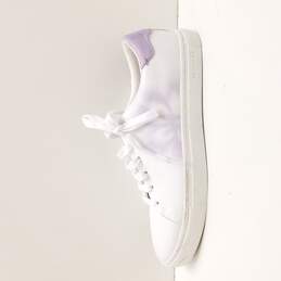 Ted Baker Men's White Purple Flower Sneaker Size 8.5