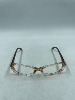 Ralph Ralph Lauren Marbled Brown Rectangle Eyeglasses alternative image