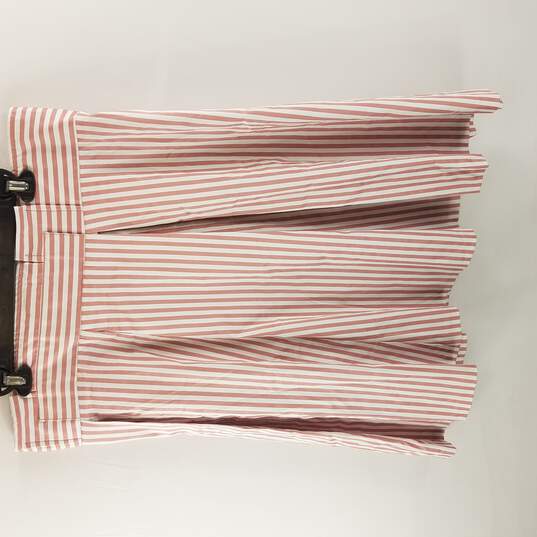 New York & Company Women Pink Stripe Skirt 16 NWT image number 1