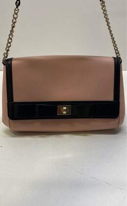 Kate Spade Leather Bow Envelope Crossbody Bag Pink