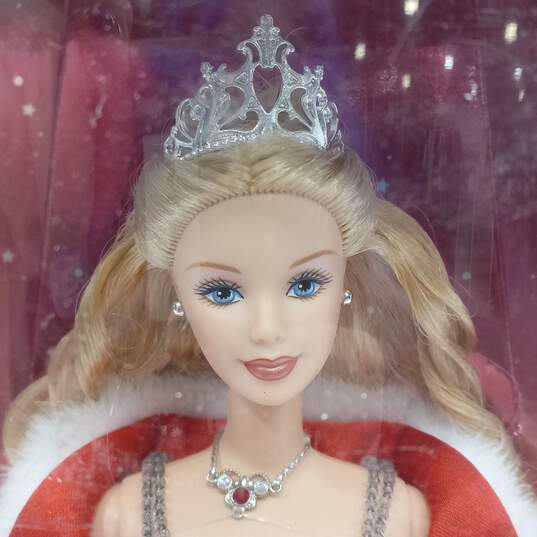 Mattel Holiday Celebration Special 2001 Edition Barbie Doll IOB image number 3