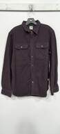 The North Face Men's 2-Pocket Purple LS Button Up Shirt Size M image number 1
