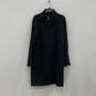 NWT Womens Black Mock Neck Long Sleeve Pullover Sweater Dress Size L image number 1