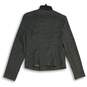 NWT Catherine Malandrino Womens Gray Tweed Long Sleeve Motorcycle Jacket Size M image number 2