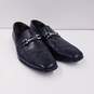 Bruno Magli MN1401 Black Leather Horsebit Loafers Men's Size 12 image number 3