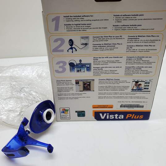 Creative Vista Plus Webcam IOB For Parts/Repair image number 2
