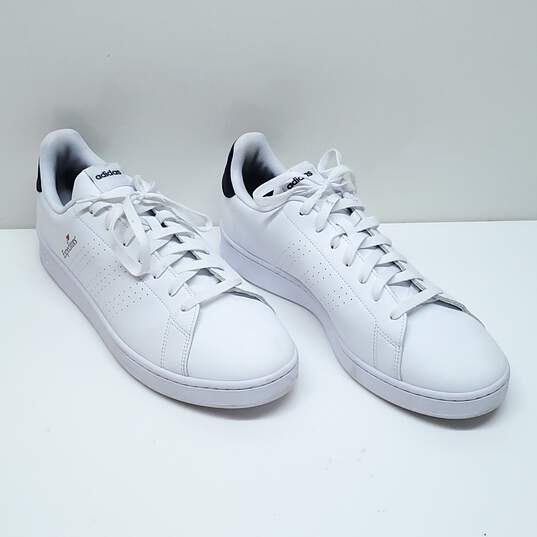 Adidas Advantage Cloud White Men's Shoes Size 13 image number 1