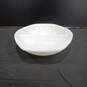Vintage Pyrex 1083 Simply White 1.5qt Divided Oval Casserole Vegetable Serving Dish image number 3