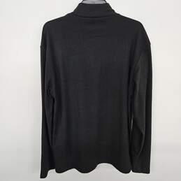 Black Long Sleeve Turtle Neck Sweater alternative image