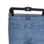 Womens Blue Denim Medium Wash 5-Pocket Design Skinny Leg Jeans Size 28 image number 4
