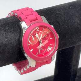 Designer Michael Kors MK5443 Pink Quartz Analog Chronograph Wristwatch