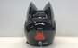 HNJ Cat Ear Motorcycle Helmet Black Plastic DOT FMVSS No218 image number 6