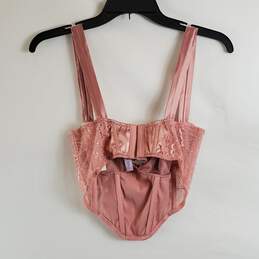 Out From Under Women Pink Top M NWT alternative image