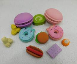Assorted Novelty Collectible Erasers Lot alternative image