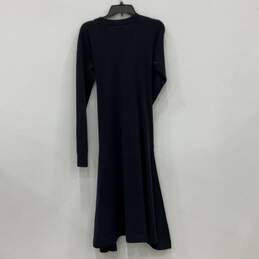 NWT JW Anderson Womens Black Tie Waist Asymmetrical Hem Sweater Dress Size M alternative image
