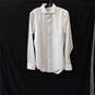 Calvin Klein Infinite Non Iron Stretch Slim Fit Stretch Collar White Button Up Dress Shirt Size 34/35M image number 1