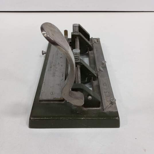 Antique Heavy Duty Hole Punch image number 6