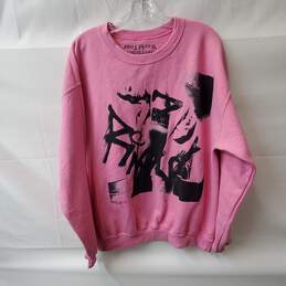 Ariana Grande Sweetener World Tour Pullover Pink Sweater Size M
