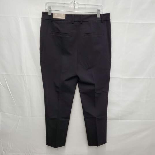 NWT Chico's WM's Black Polished Bi-Stretch Straight Leg Pants Size 1P image number 2