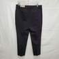 NWT Chico's WM's Black Polished Bi-Stretch Straight Leg Pants Size 1P image number 2