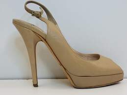 Jimmy Choo  Women's Hells  Shoe Size 5.5  Pumps   Color Beige   Size 5.5