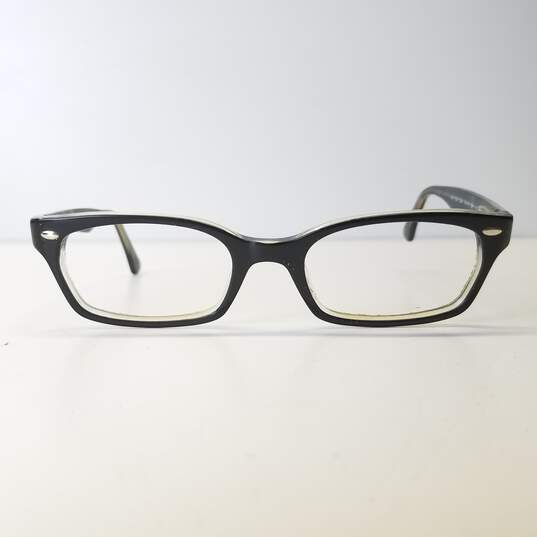 Ray-Ban Black Rectangle Eyeglasses image number 3
