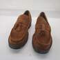 Born Women's Capri Rust Suede Chunky Tassel Lug Sole Slip On Shoes Size 11 image number 2