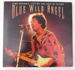 Jimi Hednrix Live At The Isle Of Weight Blue Wild Angel Vinyl Record