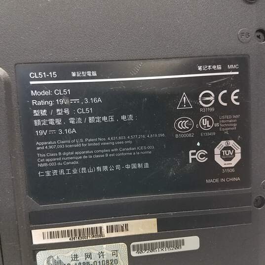 ACMA CL51-15 (14in) Intel Pentium M (For Parts/Repair) image number 7