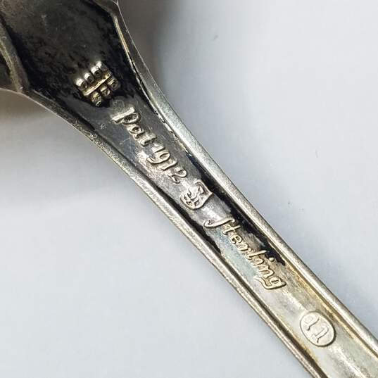 Uabranded Sterling Silver 6in Vintage Spoon Bundle 6pcs 127.4g image number 5