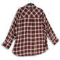 NWT Womens Multicolor Plaid Collared Long Sleeve Button-Up Shirt Size 22/24 image number 2