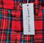 Red Plaid Flannel Suspender Pant Baby Size 6 to 12 Months image number 3